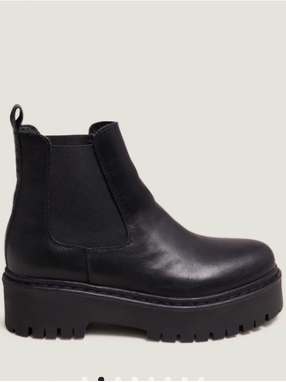 Jonak Paris Leather PLATFORM BOOTS